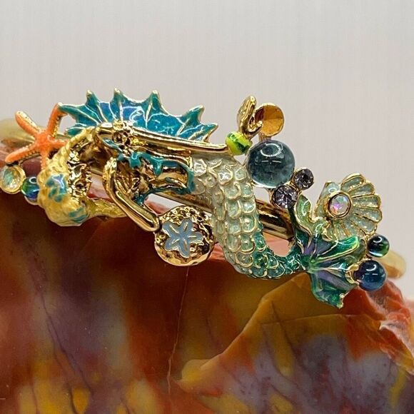 Kirks Folly Dreamy Mermaid Cuff Bracelet - Picture 1 of 8